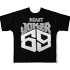 beast  joker paisのパロディjoker 2 フルグラフィックTシャツ