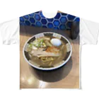 実食ラーメンのTシャツ屋さんの桜木町にあるラーメン屋さんのTシャツ フルグラフィックTシャツ