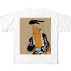 junsen　純仙　じゅんせんのJUNSEN（純仙）丸坊主の将 All-Over Print T-Shirt
