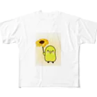 kotoriのセキセイインコ黄　ひよちゃんグッズ フルグラフィックTシャツ