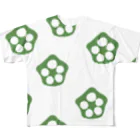 yurikamaruのオクラ All-Over Print T-Shirt