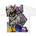 餅と肉が食べられないひと。の五角リズム All-Over Print T-Shirt