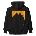 cuuyabowのジャンダルム・サンセット Heavyweight Hoodie