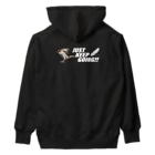 “すずめのおみせ” SUZURI店のJUST KEEP GOING Heavyweight Hoodie
