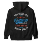 kg_shopの[★バック] Saitama -Vintage- (濃色Tシャツ専用) Heavyweight Hoodie