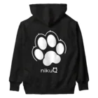 WebArtsの肉球をモチーフにしたオリジナルブランド「nikuQ」（犬タイプ）です Heavyweight Hoodie