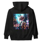 𝔔𝔘𝔒ℜℑ𝔄のCyberpunk giraffe Heavyweight Hoodie