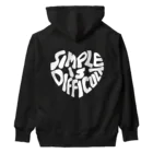 s.i.d.のs.i.d.ハートロゴ Heavyweight Hoodie