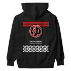 kg_shopの[★バック] 温泉『火消し法被パロディ』typeA (カラー) Heavyweight Hoodie