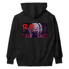 Japanesque_ImaginationのCyborg Ninja : Iris Nova Heavyweight Hoodie