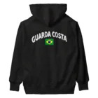 Brazil-Brasilのguarda costa 外国語グッズ ヘビーウェイトパーカー