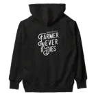 Wasshoy CREATIVE LABOの【New】FARMER NEVER DIES series ヘビーウェイトパーカー