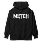 MUSUTCH（むすっち） SHOPのMSTCH白ロゴヘビーウェイトパーカー ヘビーウェイトパーカー