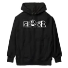 idiotoRのIdiotorロゴ（左目） Heavyweight Hoodie