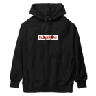 tom-pigeonの(スモールロゴ)極度スライド(しなさい)RED-WHITE Heavyweight Hoodie