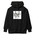 ベルト_ソのウシブタくん Heavyweight Hoodie