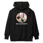 YOLKのおかめうどん Heavyweight Hoodie