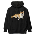 笛ガムのゆったり犬 Heavyweight Hoodie