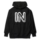 smokingのINでかblack Heavyweight Hoodie