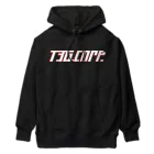 BlackRedCheeZのT3G.COPR／Official Logo Heavyweight Hoodie