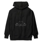 kuronecoの困り猫ちゃん Heavyweight Hoodie