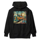 のんびりアート工房のレトロファッション Heavyweight Hoodie