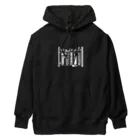 みなのせかいのひとりで頑張りたい試験管 白 Heavyweight Hoodie