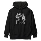 Boo!のBoo!(ジャックオーランタン) Heavyweight Hoodie