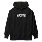 QUQU_WORKSのドロアソビ オフロードライフ 泥遊び クロカン モトクロス ホワイト Heavyweight Hoodie