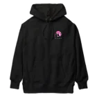 uinoe（ウイノエ）のuino_logo_BK Heavyweight Hoodie