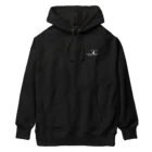 bordercollie_milkのシンプルなワンポイントボーダーコリー Heavyweight Hoodie