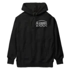 MACKEREL WATER POLOのMACKEREL（ホワイト）片面プリント Heavyweight Hoodie