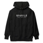 SPARKLEのSPARKLE-シンプル白字 Heavyweight Hoodie