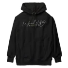 SANKAKU DESIGN STOREのI’m fond of you. / あなたが好きです。white Heavyweight Hoodie