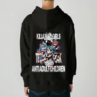 ANTI ADDULT CHILDREN®のTECHNOBREAK(KILLA MAID GIRLS) /HEAVY WEIGHT HOODIE ヘビーウェイトパーカー