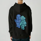 trackmakerのシティボーイくんとシティガールちゃん Heavyweight Hoodie