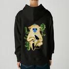 LalaHangeulのキンシコウ(金絲猴) バックプリント Heavyweight Hoodie