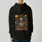 Skull sectionの月とドクロ Heavyweight Hoodie