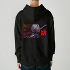 Japanesque_ImaginationのCyborg Ninja : Iris Nova Heavyweight Hoodie