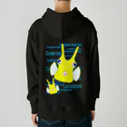 LalaHangeulのLonghorn Cowfish(コンゴウフグ)　バックプリント Heavyweight Hoodie