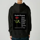 Ars Antiquaの背面プリント Rosales Rosaceae 'Rosa' 2 Heavyweight Hoodie