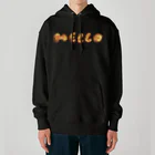 TOMOS martのHELLO琥珀 Heavyweight Hoodie