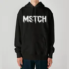 MUSUTCH（むすっち） SHOPのMSTCH白ロゴヘビーウェイトパーカー Heavyweight Hoodie