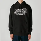 ゼロレーシングショップのZEROロゴ Heavyweight Hoodie