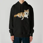 笛ガムのゆったり犬 Heavyweight Hoodie