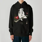 MUGEN ARTの小原古邨　鸚鵡と柘榴（柘榴に鸚鵡）Ohara Koson / Cockatoo and pomegranate  Heavyweight Hoodie