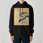 MUGEN ARTの小原古邨　鷹　Ohara Koson / Falcon Heavyweight Hoodie