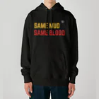 イヌとはしるの【CXers BRIG.】SAME MUD,SAME BLOOD  Heavyweight Hoodie