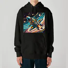 のんびりアート工房の宇宙風 Heavyweight Hoodie