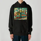 のんびりアート工房のレトロファッション Heavyweight Hoodie